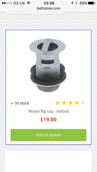 To think Push plugs in sink are the most stupid invention ever?