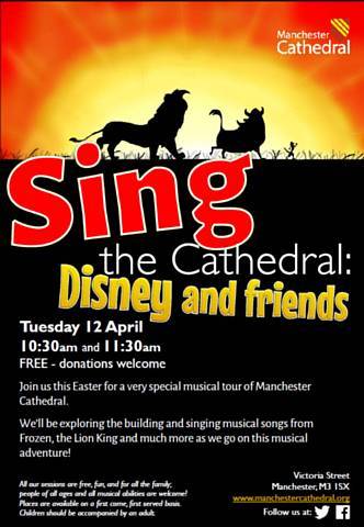 Free city centre family music workshops Mon 11th and Tues 12th April