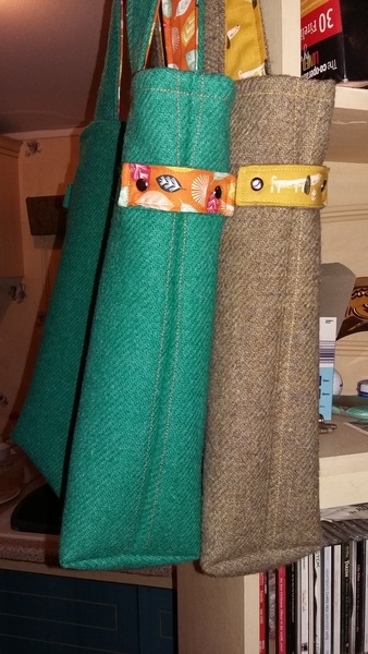 Harris Tweed Vanity Bags