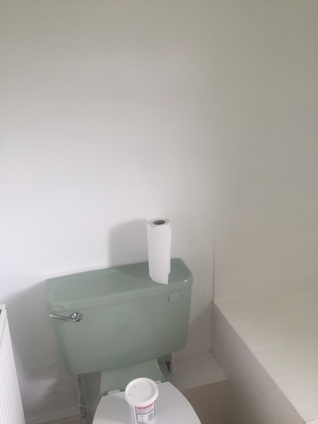 To mourn the demise of the colourful bathroom.