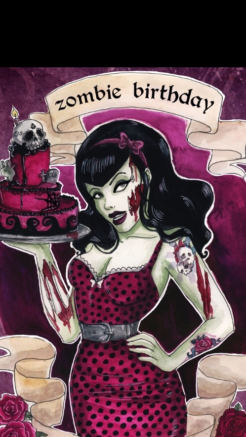 Zombie Continues Her Shuffle Into Spring