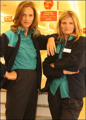To wish supermarket staff were a bit more glamorous.