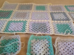 A knitting/crochet progress thread