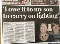 I will keep on fighting for justice for my son