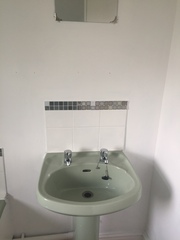 To mourn the demise of the colourful bathroom.