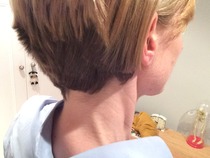 Quick - help please. At hairdresser and can't decide what to do with my hair.