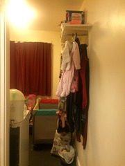 Stuck in a single room hostel with 9 1/2 month old and 32 weeks pregnant (upstairs no lift)