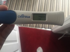 Pregnancy test results