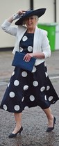 Aintree fashion - wear some tights FFS