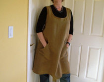 To champion the return of the "housecoat"?