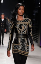 How can I get the Balmain look (structured shoulder blazers/tops) without the price?