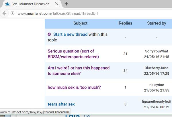 Misdirected url