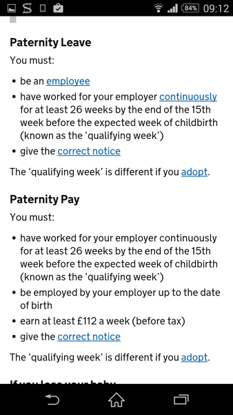 Partner denied paternity leave?? Any advice??