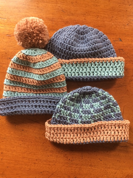 Design the third hat in this set, if you would.