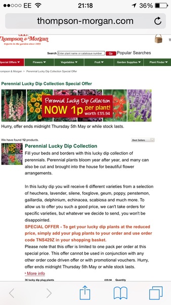 Cheap by nature - gardening offers thread!