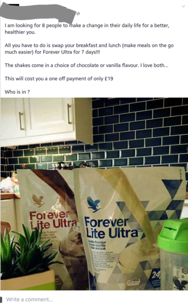 MLM Bot Watch 20 - chat about Utah based tragicomic cultastic racketeering scamalangadingdongs like Forever Living, Ariix, Herbalife, Younique, Juiceplus etc etc etc