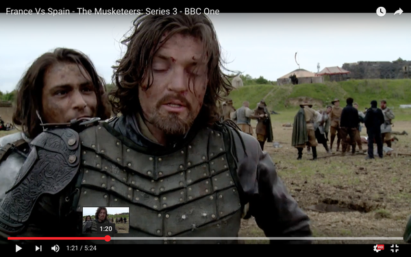 IT FINALLY HAPPENED!!! The Musketeers Season 3, first episode Swagger Inn thread no. 131