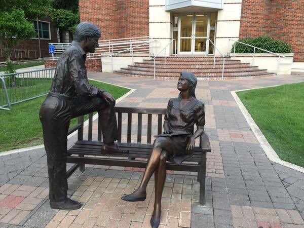 "Mansplaining- the statue"