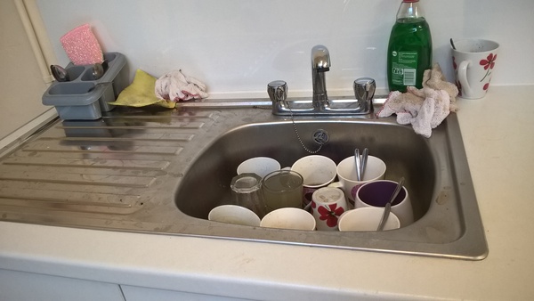 My colleague has thrown my lunch in the bin