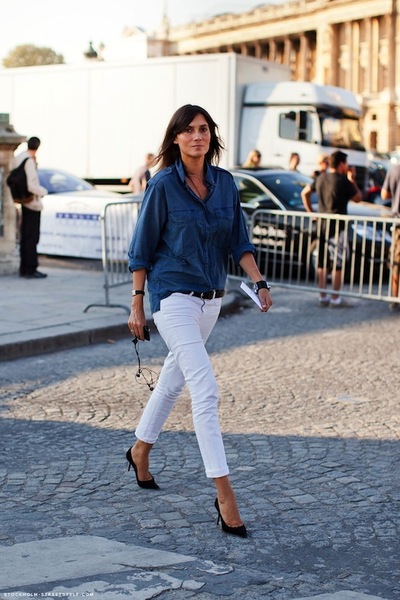 Ok, be honest. Are white jeans awful?