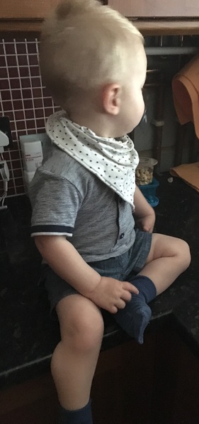 To ask what age boys can wear rompers until?