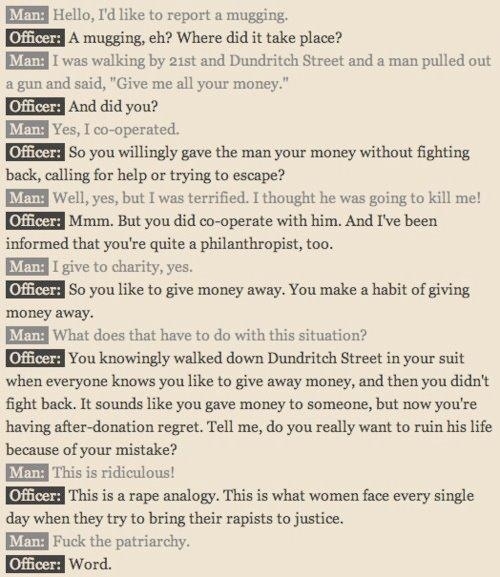 To think if a woman complains of domestic violence, our first response should not be calling her a liar.