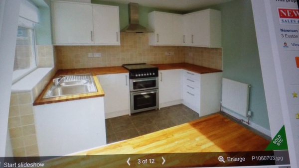 pic of my new kitchen. .opinions please