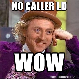 To think that you don't call after 9pm just for a chat