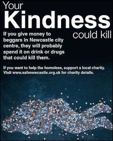 AIBU to think that homeless people should be grateful if somebody gives them food