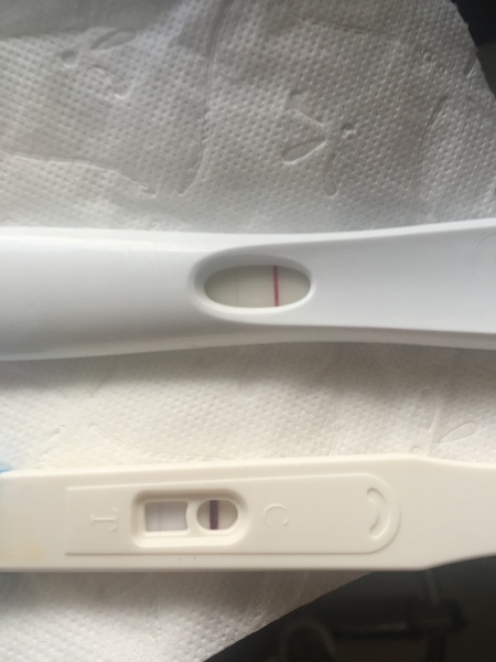 faint positive??