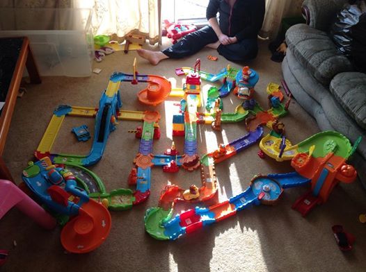 To ask relatives not to buy plastic toys?