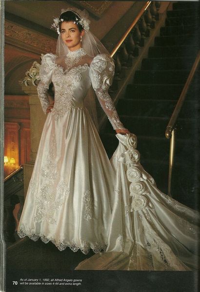 do you look at your wedding photos and wish you'd worn something else..