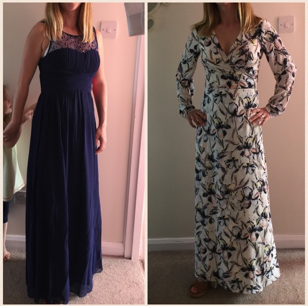 Dressing for a wedding.... in a field....