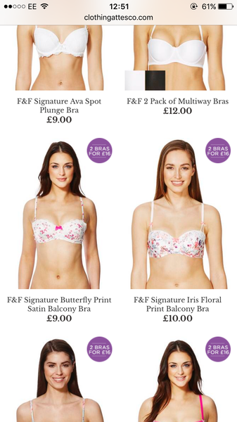 Major fail on 'lingerie' photos ...