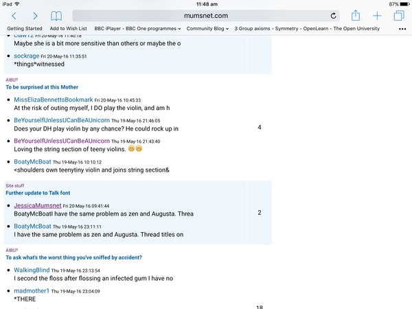 Further update to Talk font