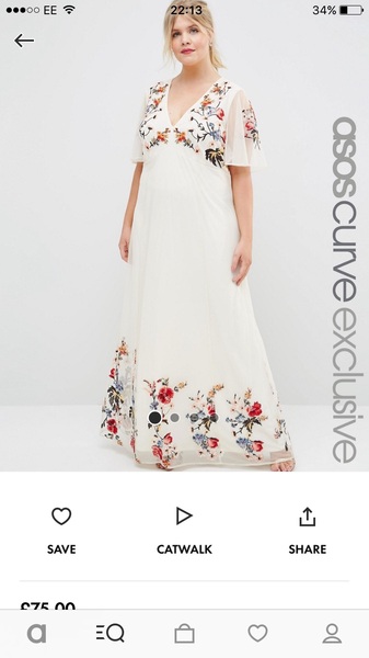 Size 18 evening dress