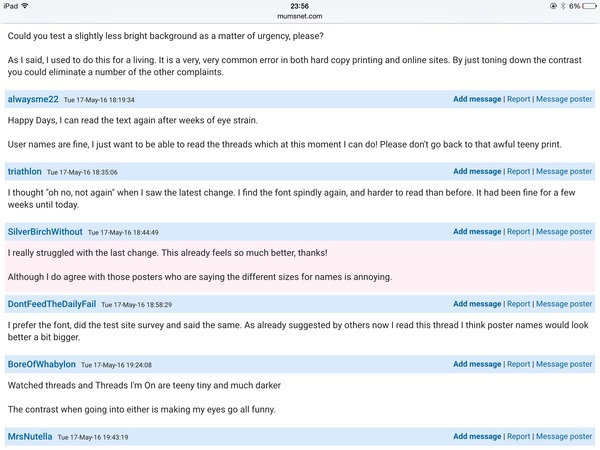 Further update to Talk font