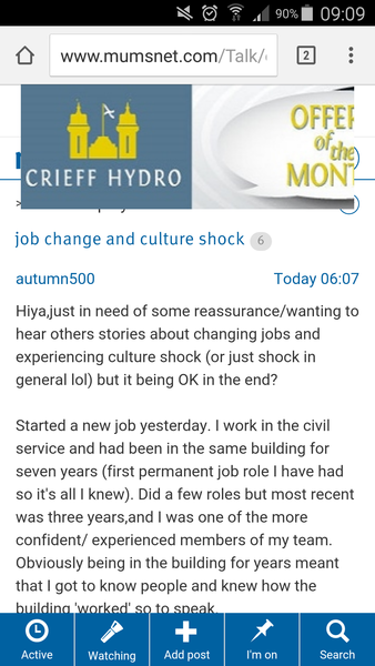 Big Crief Hydro ad on IPhone mode