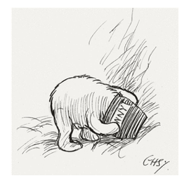 to be mildly irritated with "pooh" meaning "poo"?