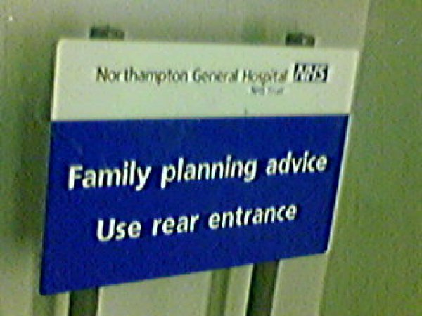 To find this sign hilarious?