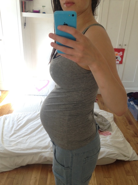 August 2016 number 5 - waddling towards the third trimester!