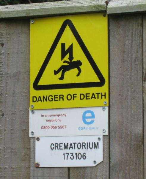 To find this sign hilarious?