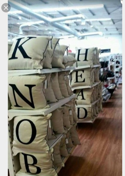 To find this sign hilarious?
