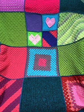 Woolly Hugs. Our Project to help refugees continues. One square, one blanket, a pair of gloves, one warm hat, one step at a time, really every little thing will help. All support welcome.