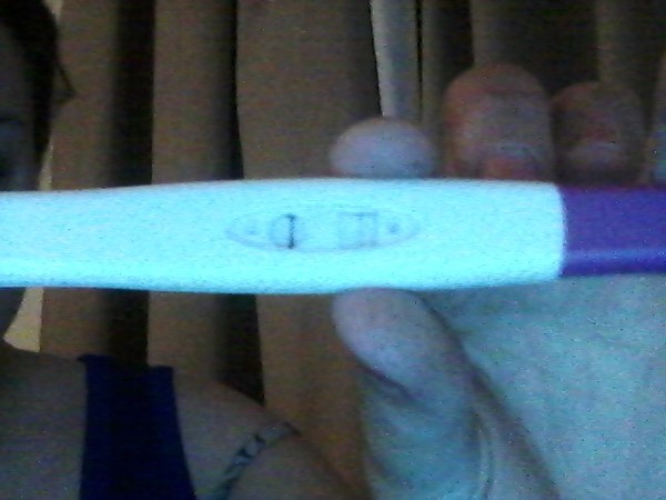 So I randomly tested last night
