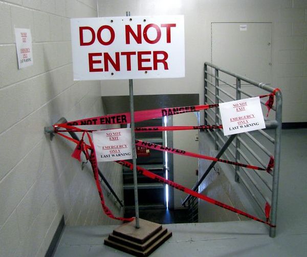 To find this sign hilarious?