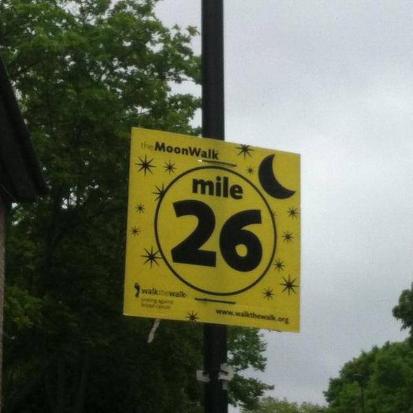 MNHQ are doing the Moonwalk - please sponsor us