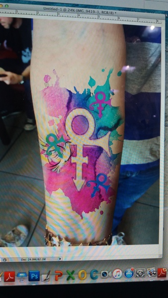 The Beautiful Ones, still sharing the love for Prince.