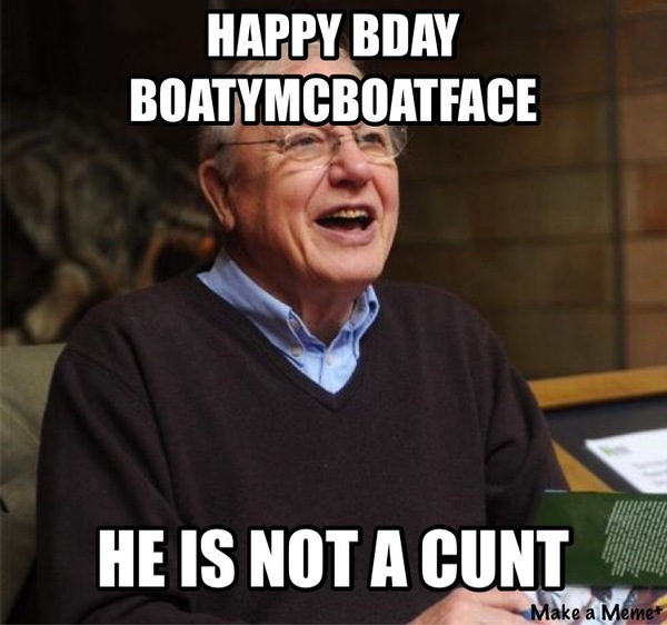 My colleague has twat me over the head with a courgette..