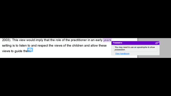 To think my essay should be marked again?